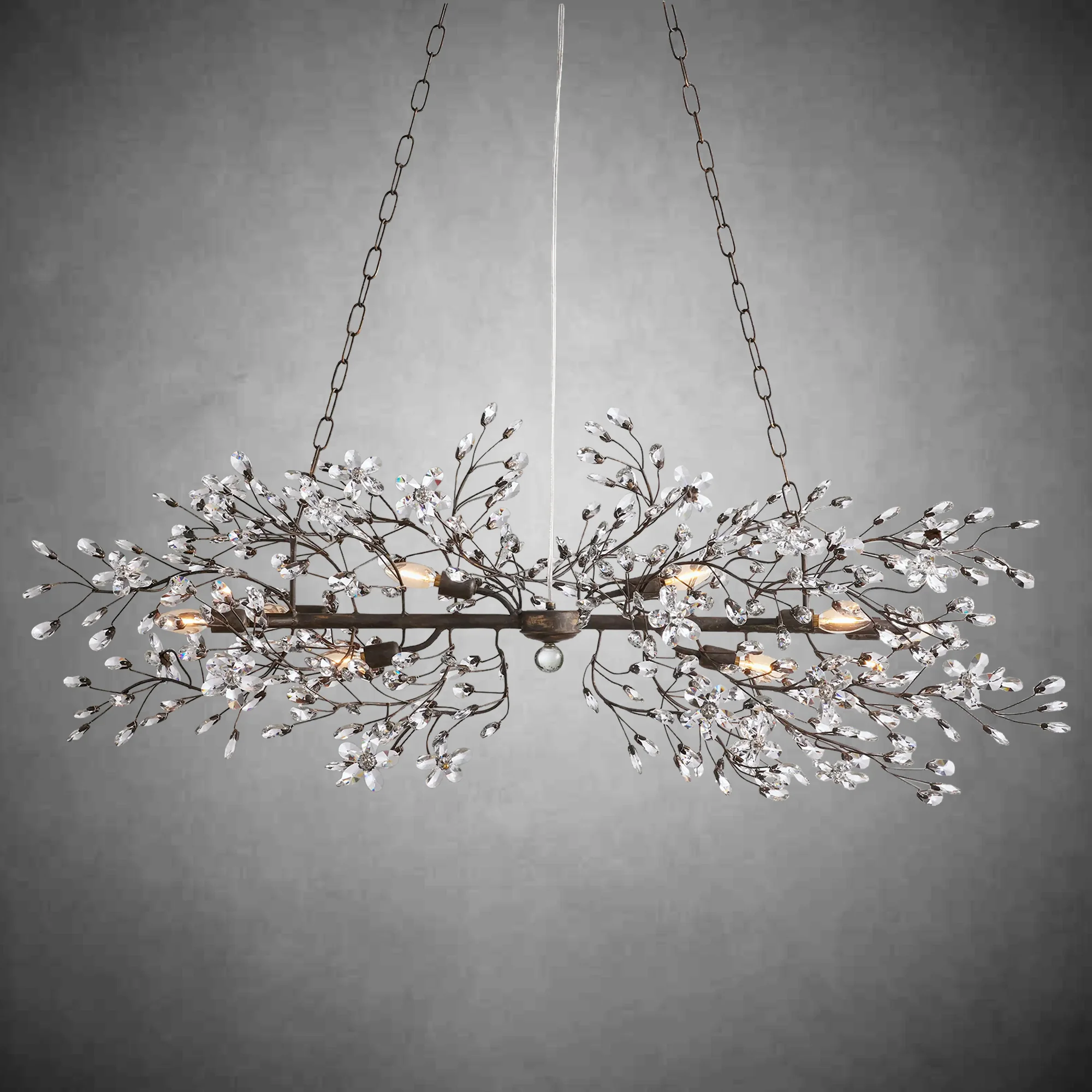 Fiore Linear Chandelier 43" 51" 68"W - Image 13