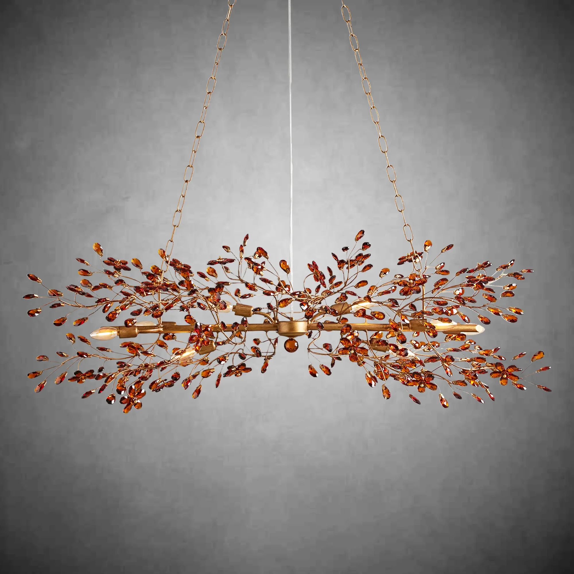Fiore Linear Chandelier 43" 51" 68"W - Image 15
