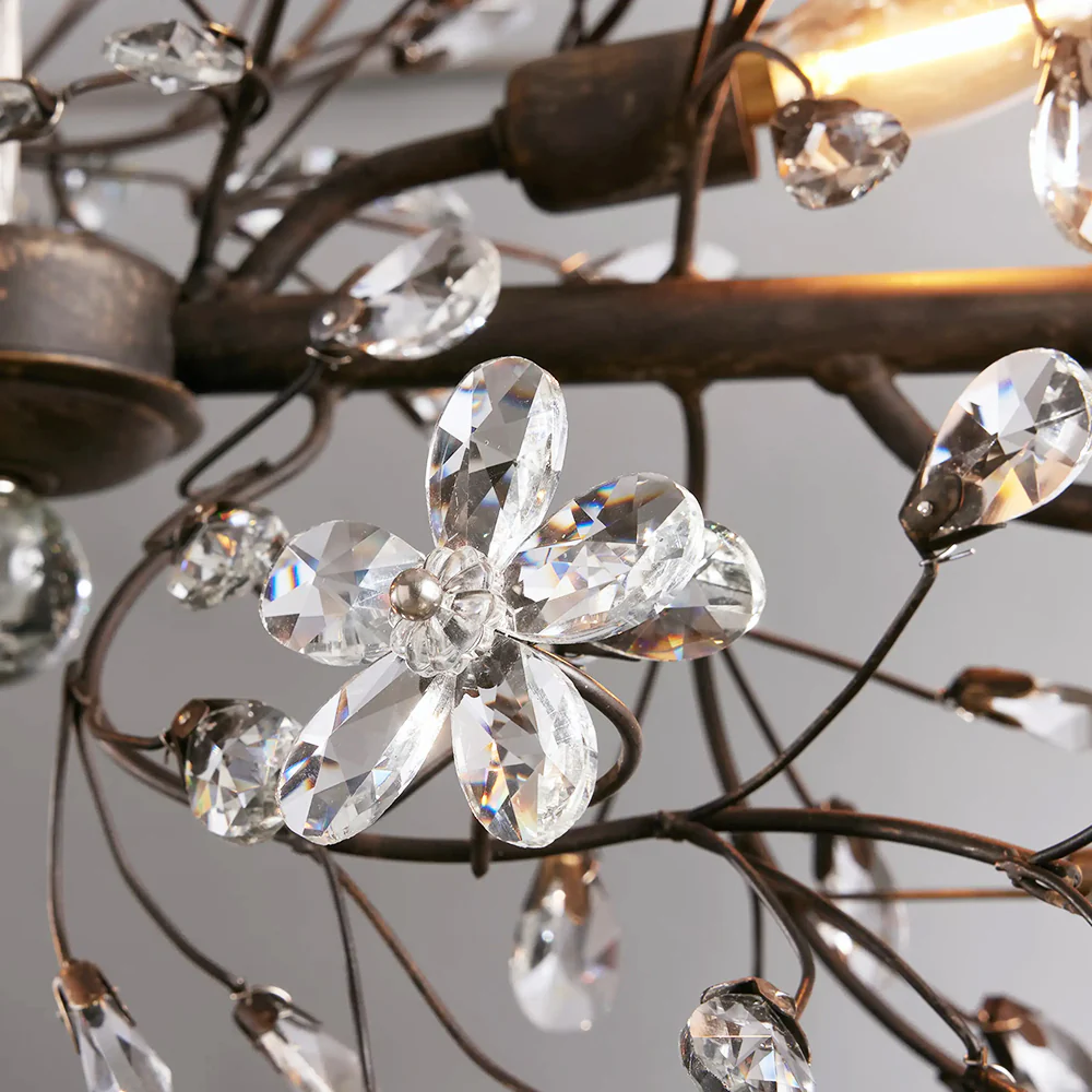 Fiore Linear Chandelier 43" 51" 68"W - Image 20