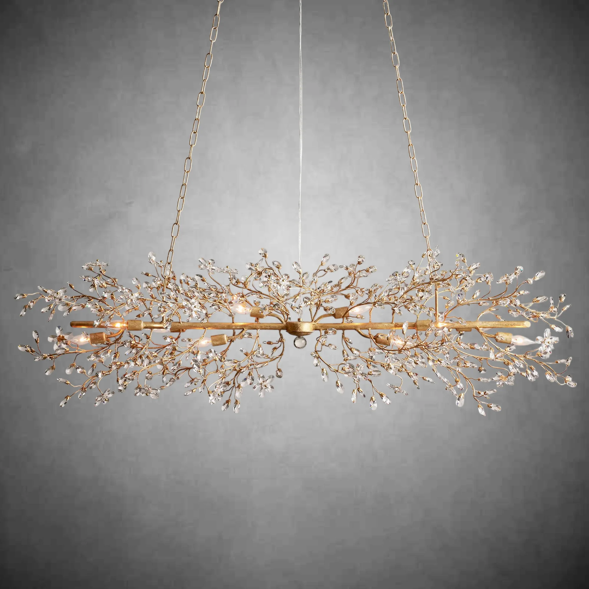 Fiore Linear Chandelier 43" 51" 68"W - Image 25
