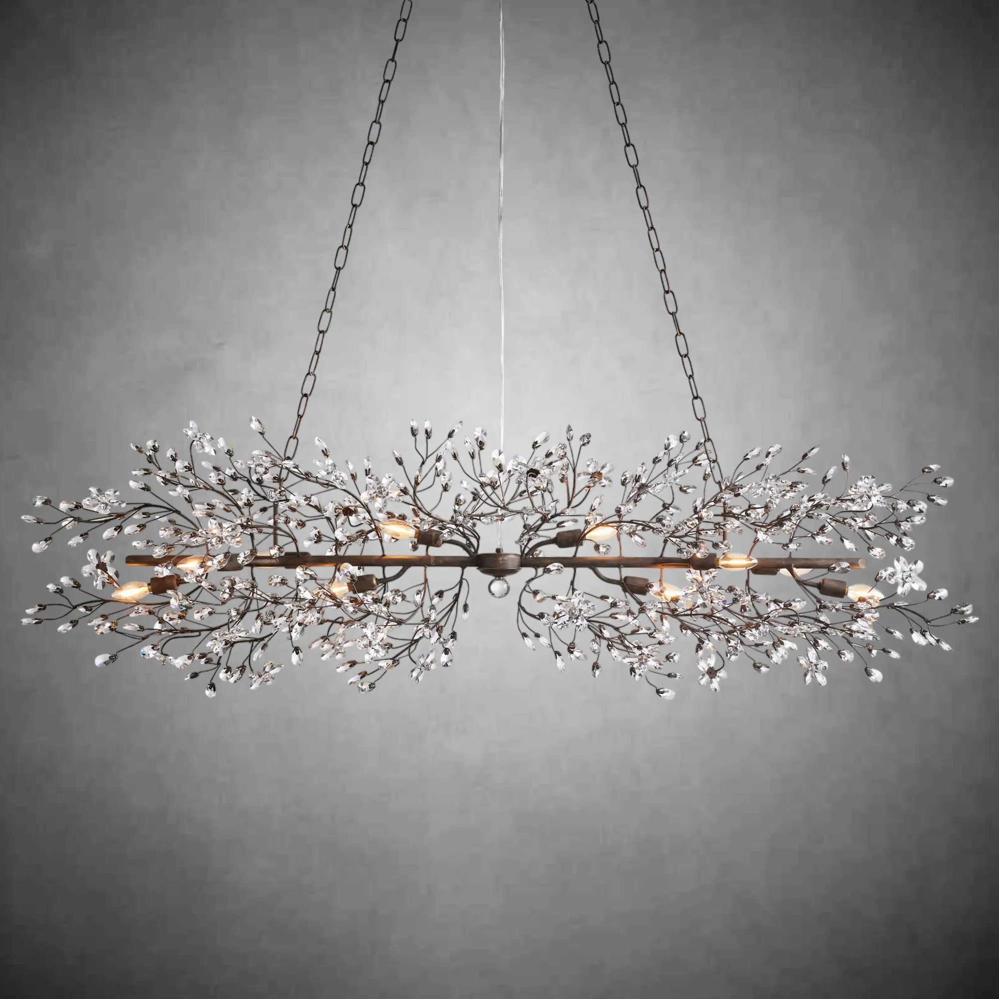 Fiore Linear Chandelier 43" 51" 68"W - Image 27