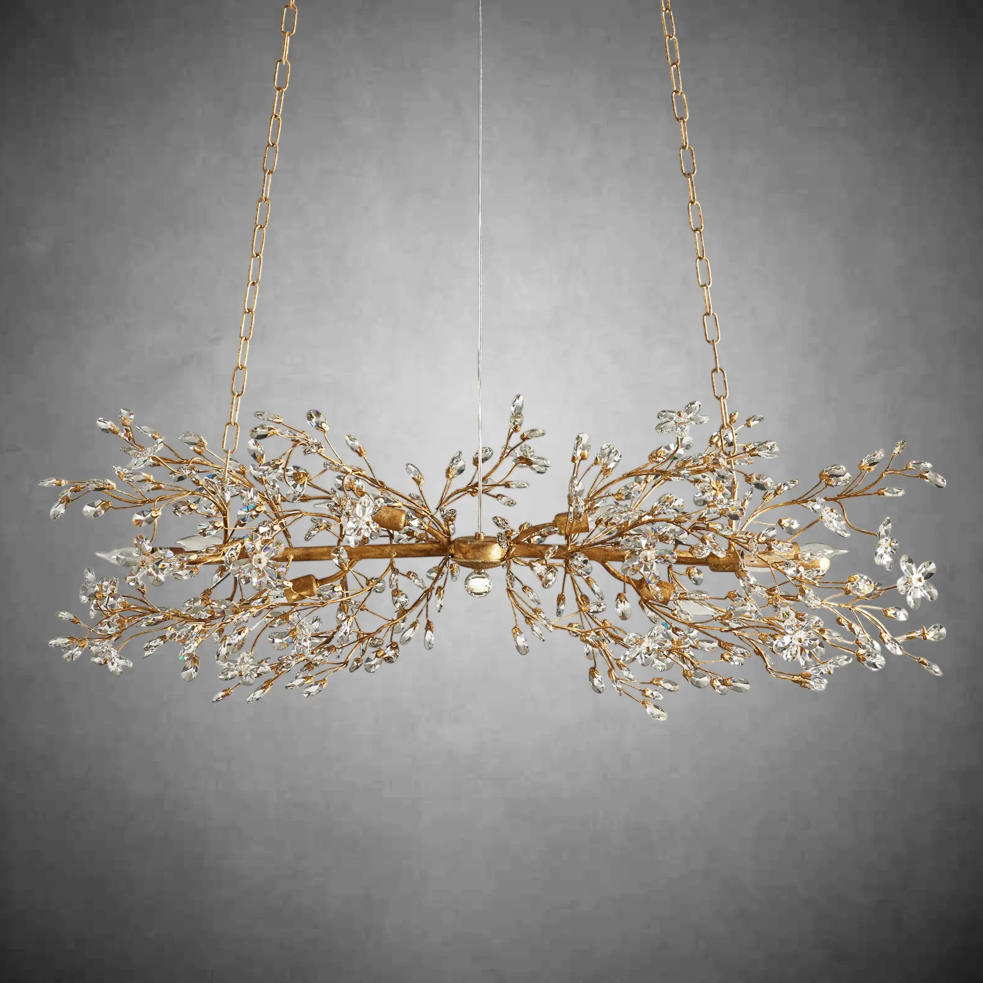 Fiore Linear Chandelier 43" 51" 68"W - Image 4