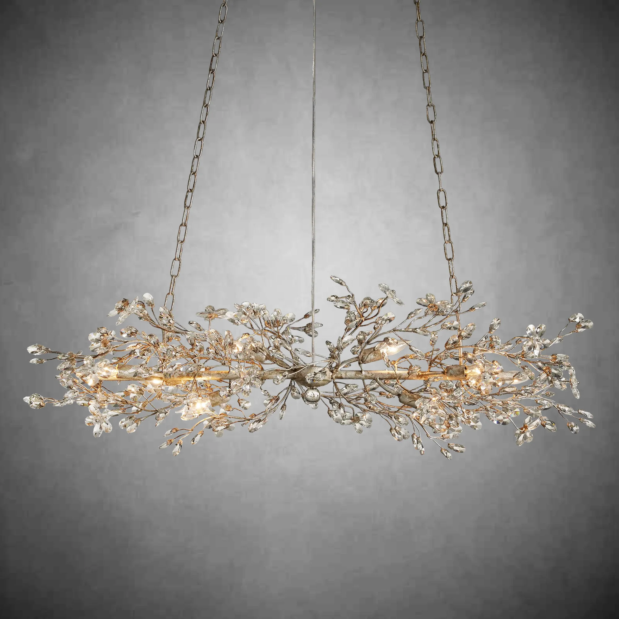 Fiore Linear Chandelier 43" 51" 68"W - Image 5