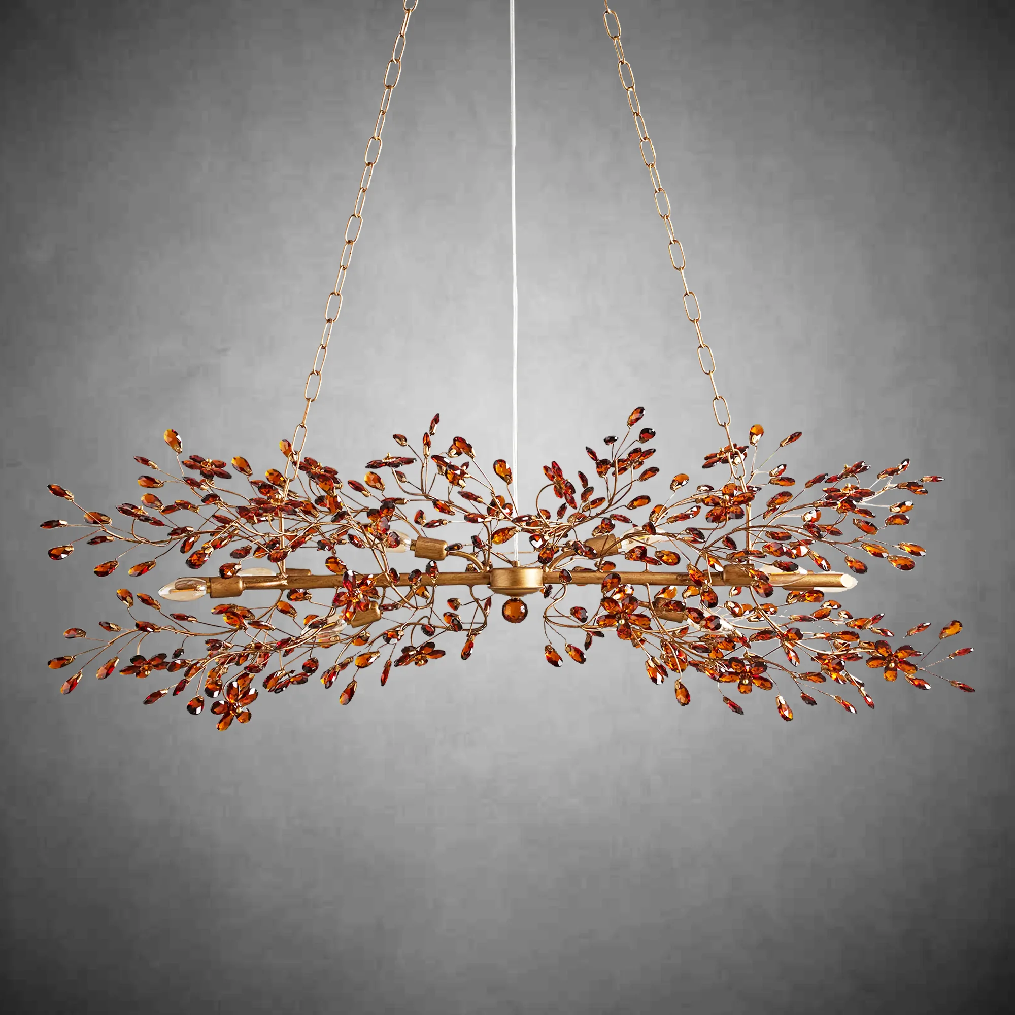 Fiore Linear Chandelier 43" 51" 68"W - Image 8