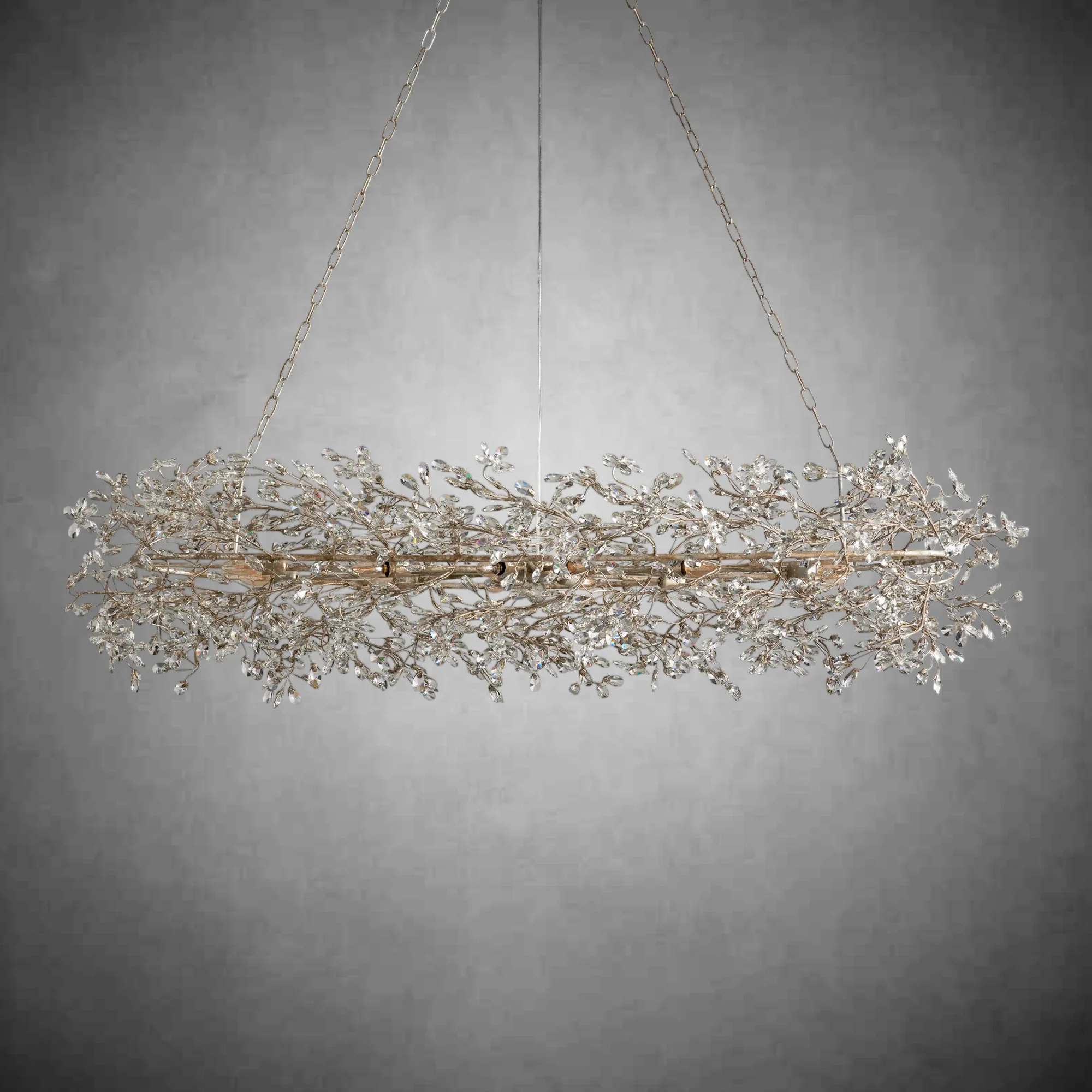 Fiore Oval Chandelier 62'' 74'' - Image 11
