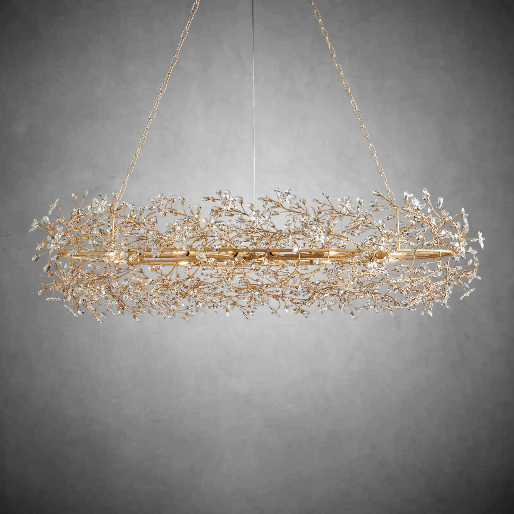 Fiore Oval Chandelier 62'' 74'' - Image 12