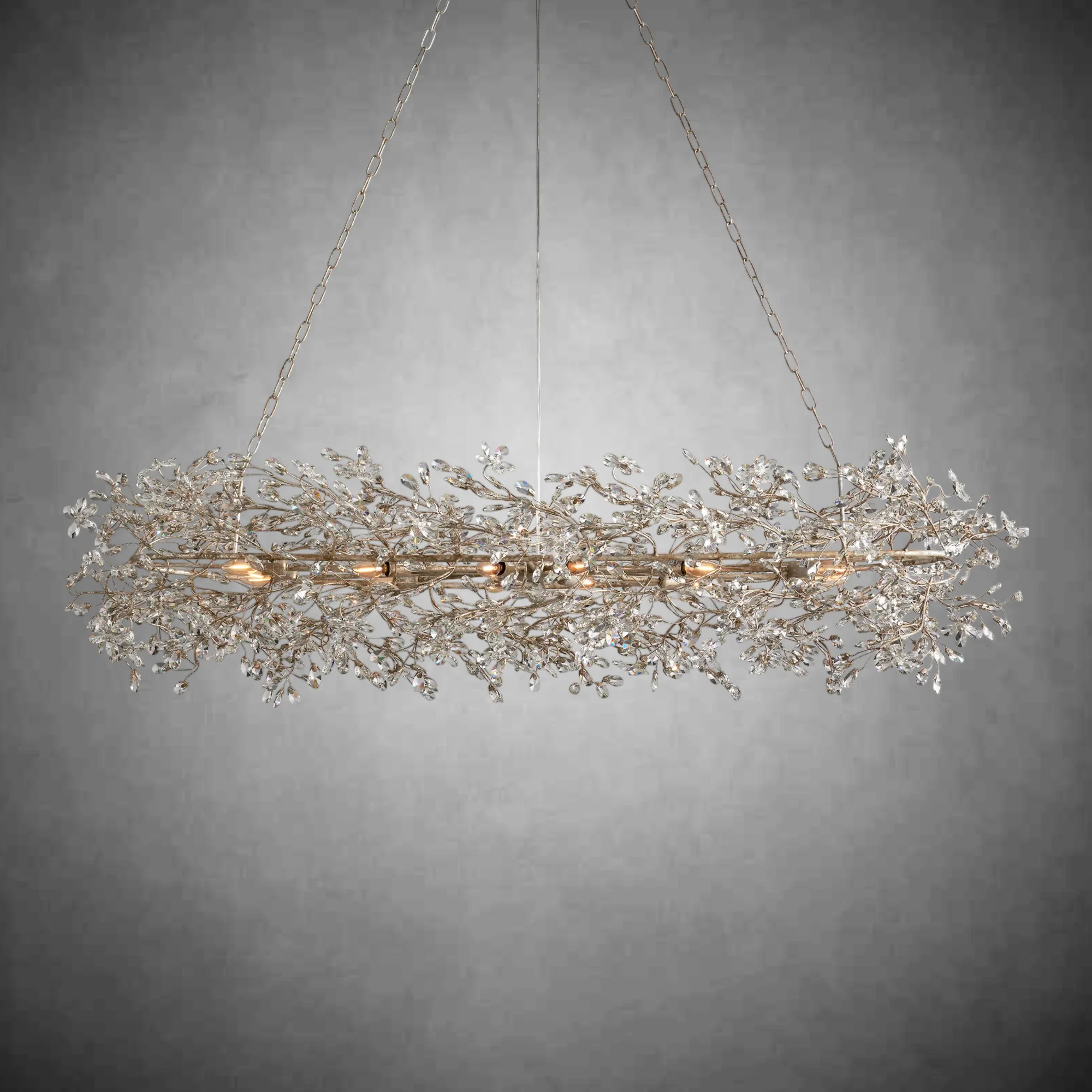 Fiore Oval Chandelier 62'' 74'' - Image 14