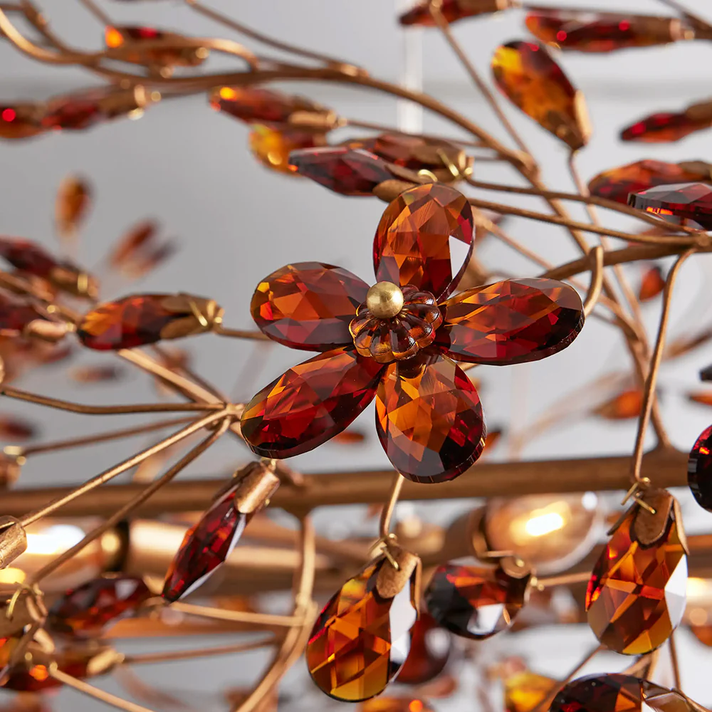 Fiore Oval Chandelier 62'' 74'' - Image 19