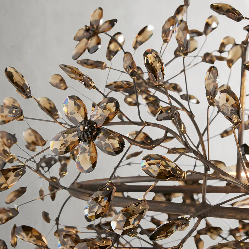 Fiore Oval Chandelier 62'' 74'' - Image 20