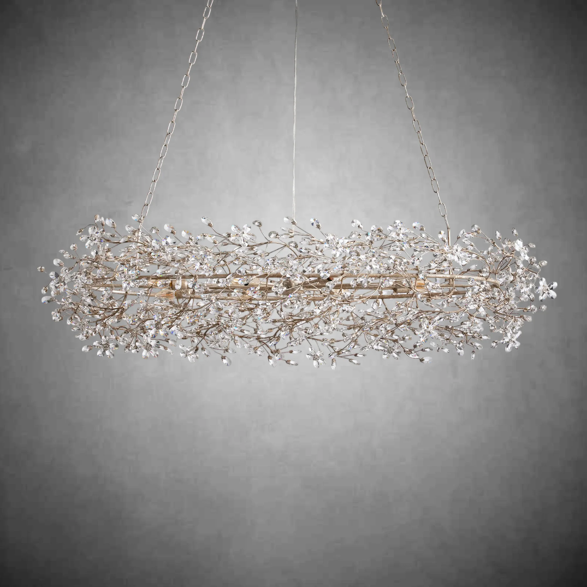 Fiore Oval Chandelier 62'' 74'' - Image 3
