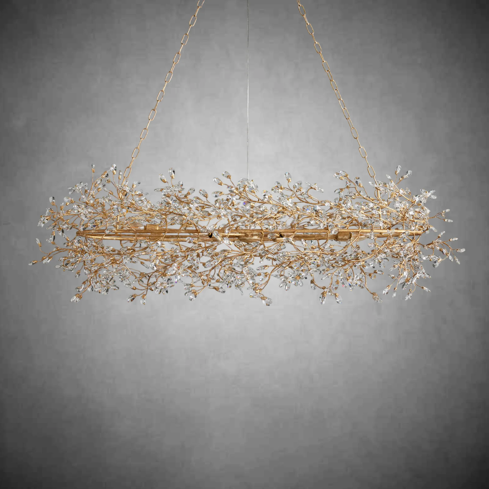 Fiore Oval Chandelier 62'' 74'' - Image 5