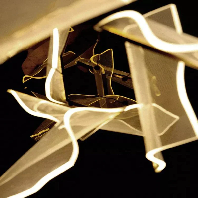 Flame Branch Chandelier - Image 17