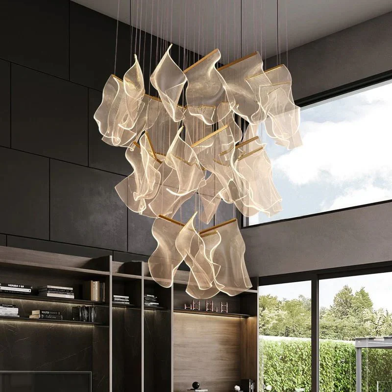 Flame Branch Chandelier - Image 2