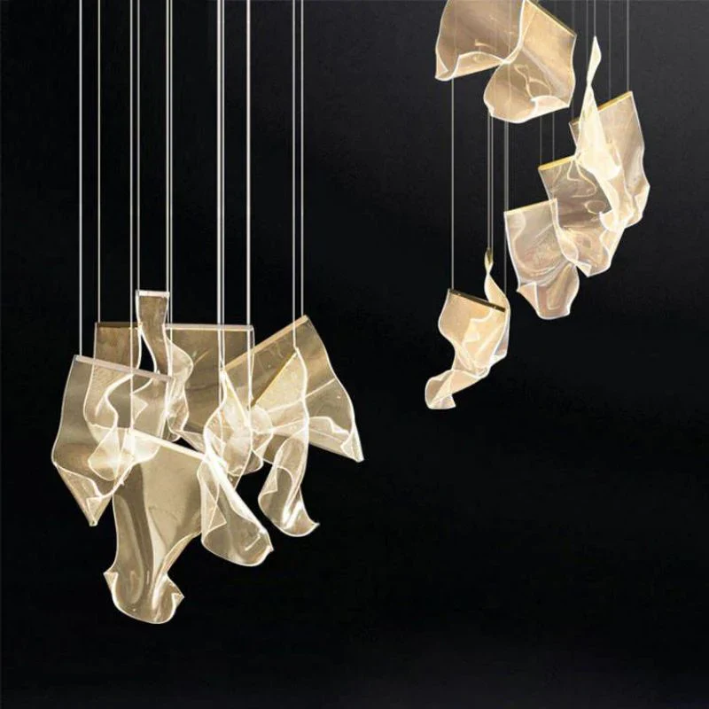 Flame Branch Chandelier - Image 4