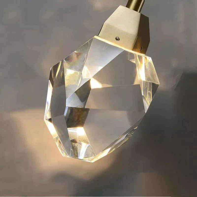 Flash Faceted Crystal Prisms Pendant - Image 4