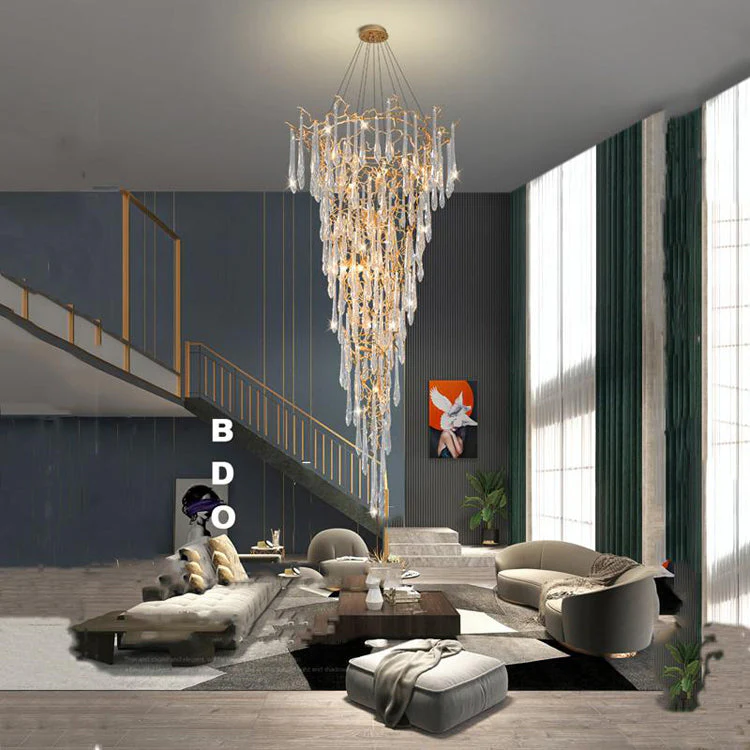 Flavian Branch Crystal Chandelier - Image 3