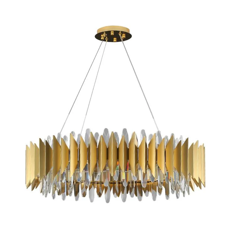 Flavian Halo Crystal Chandelier - Image 2