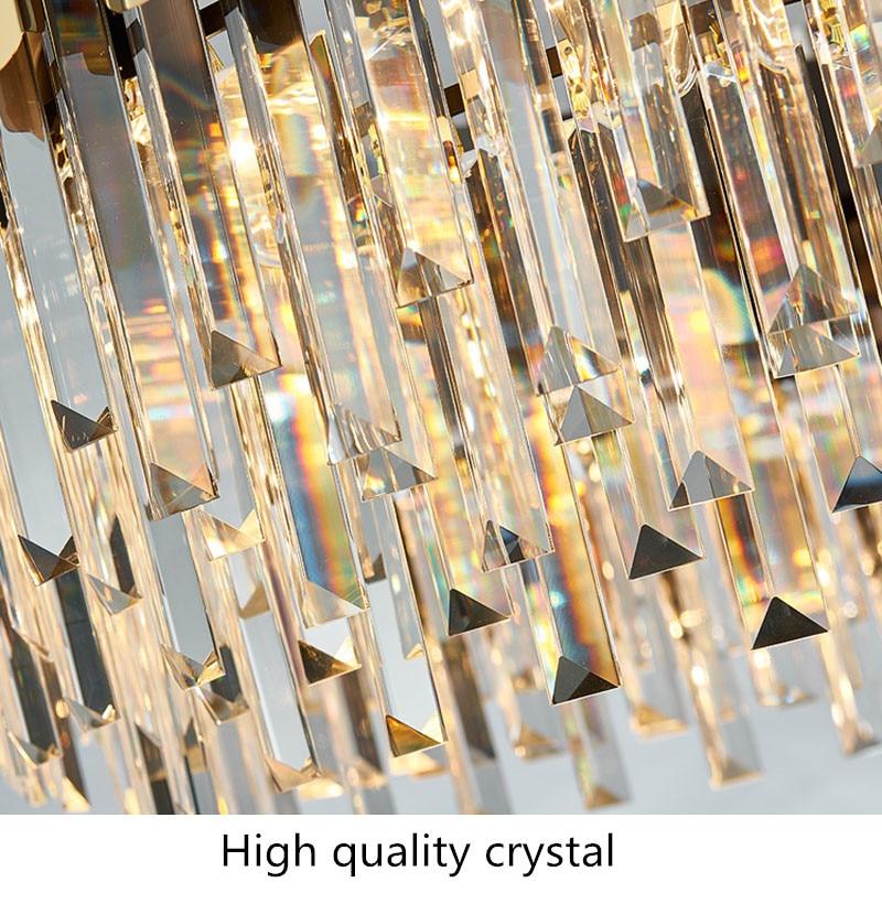 Flavian Rectangular Crystal Chandelier - Image 4