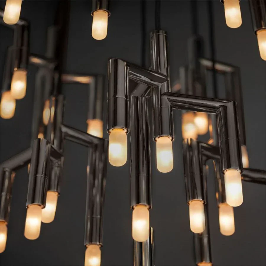 Flora 10 Light Cirular Chandelier - Image 2