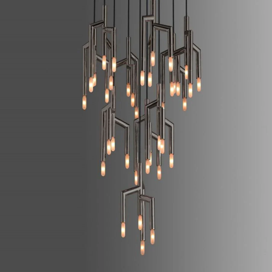 Flora 10 Light Cirular Chandelier - Image 3