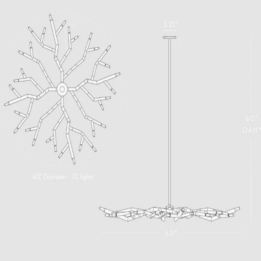 Flora Circular Chandelier - Image 4