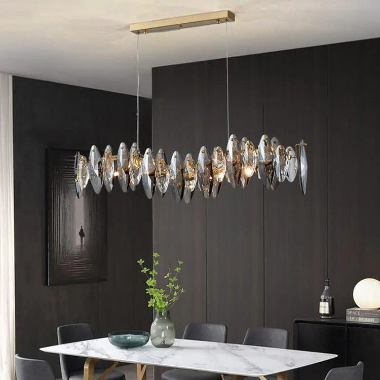 Flor Linear Chandelier for Dining Room - Image 3
