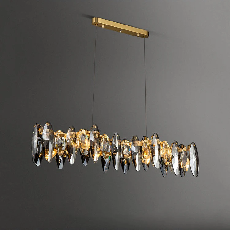 Flor Linear Chandelier for Dining Room - Image 7