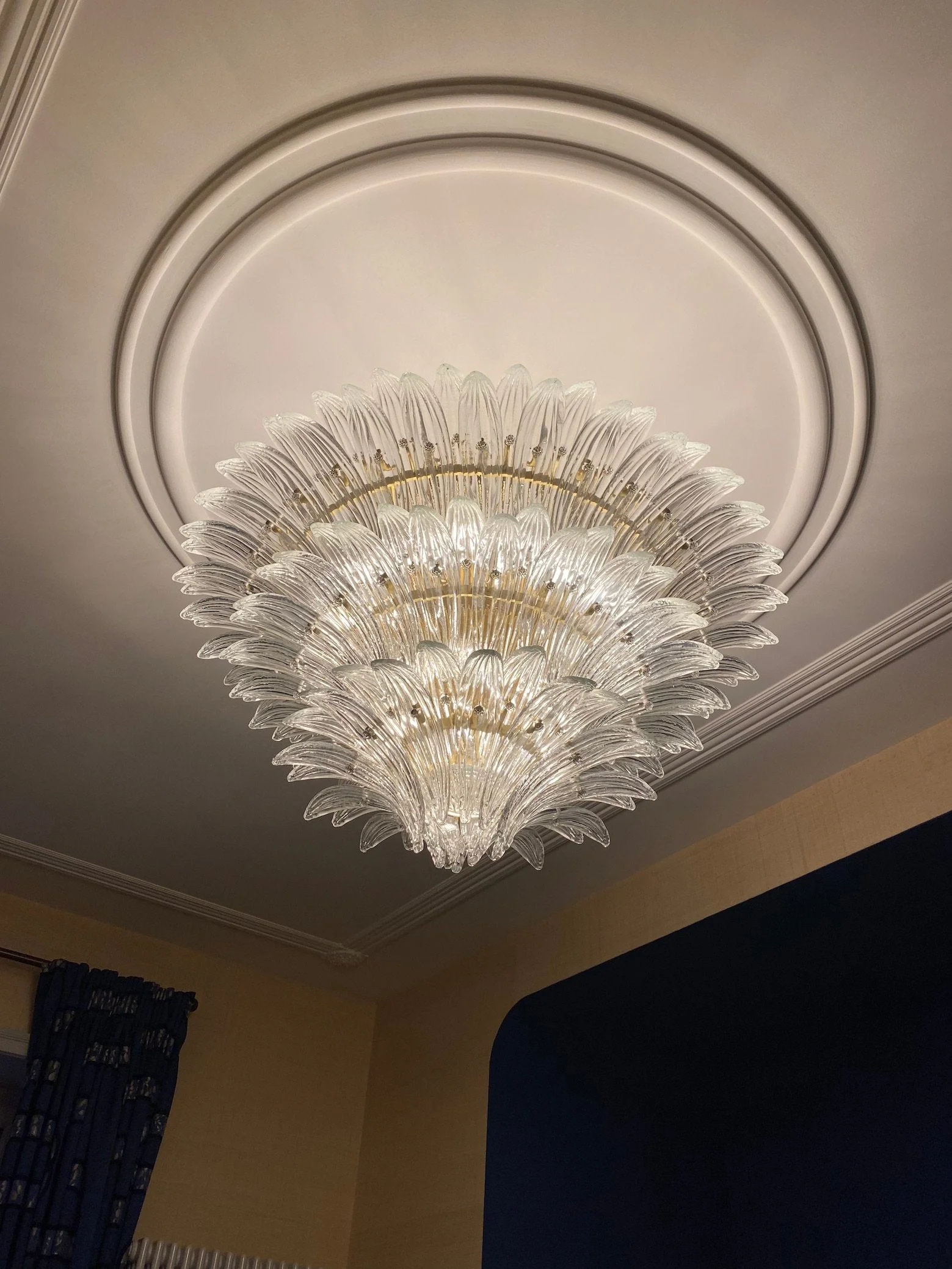 Flower Blossom Art Glass Chandelier for Living Room/Bedroom - Image 7