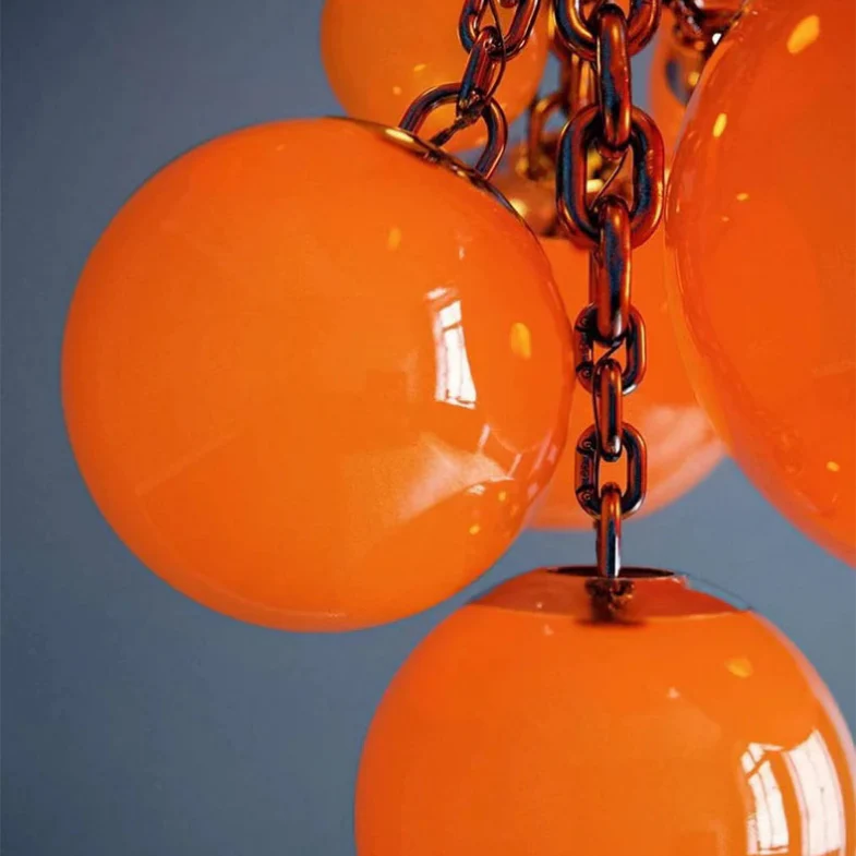 Fruit Grape Hanging Swag Chandelier - Image 13