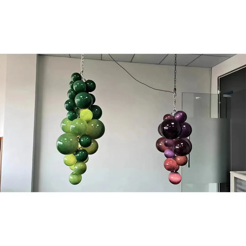 Fruit Grape Hanging Swag Chandelier - Image 15