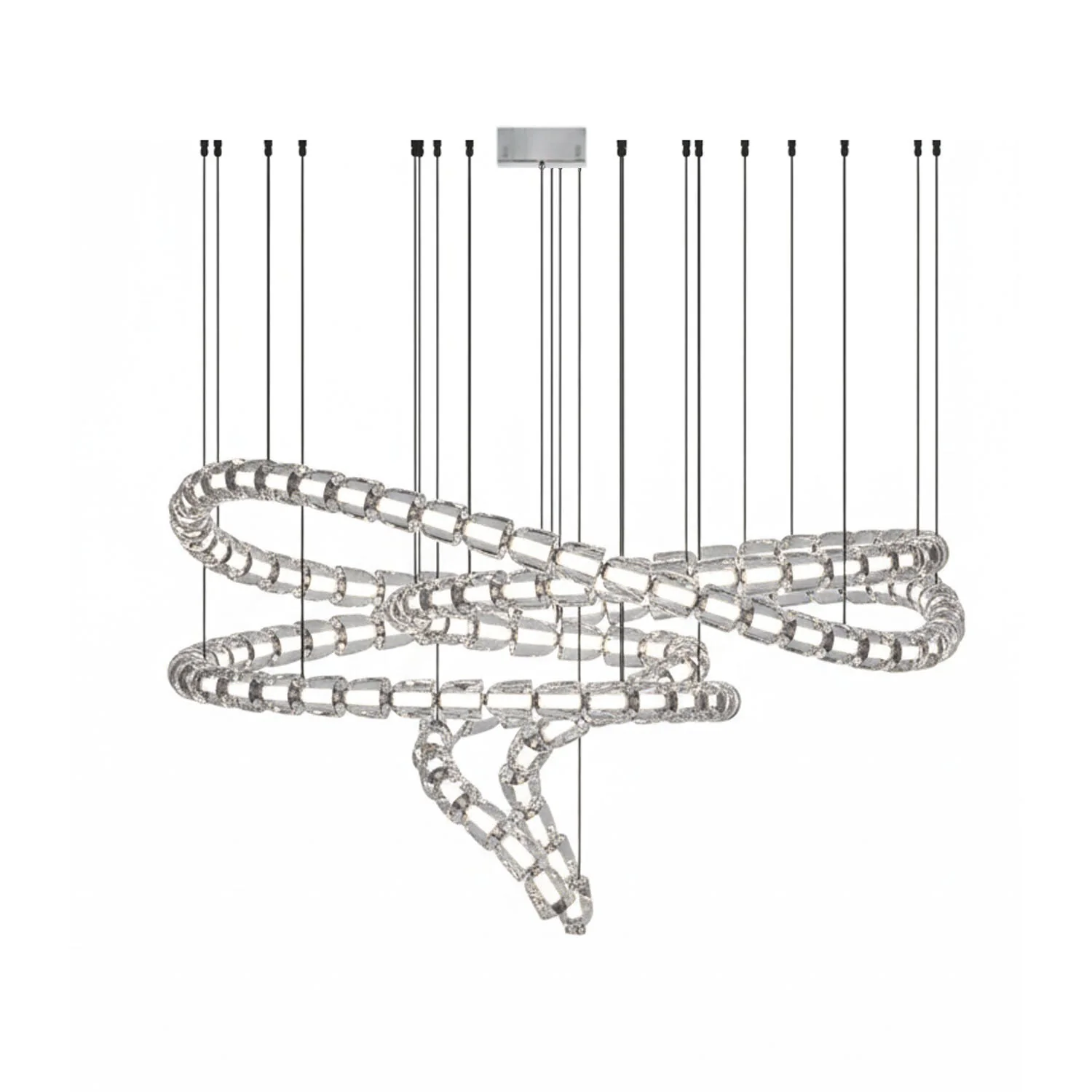 Gabriel Chrome Crystal Chandelier - Image 101