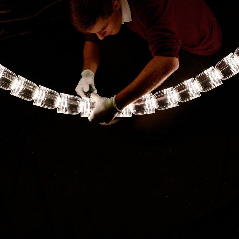 Gabriel Chrome Crystal Chandelier - Image 11