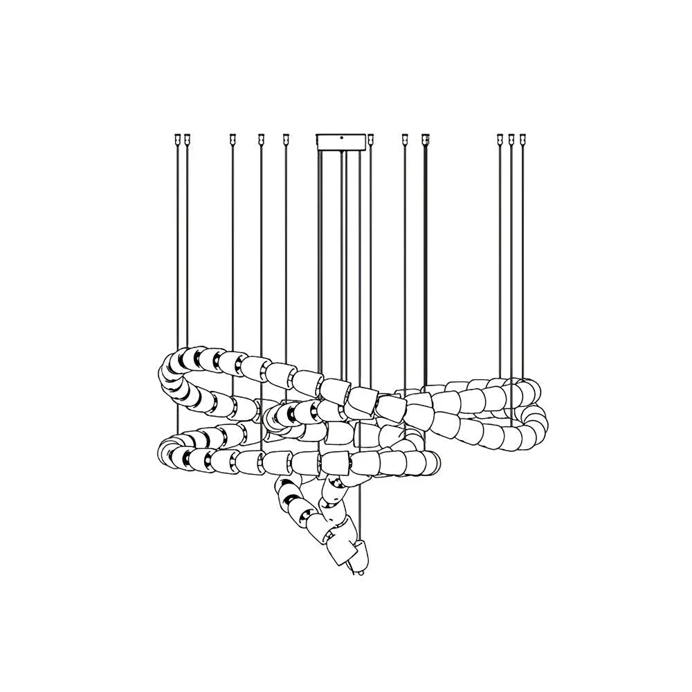 Gabriel Chrome Crystal Chandelier - Image 38