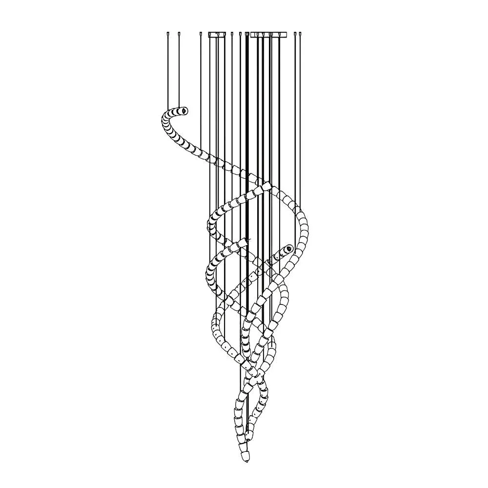 Gabriel Chrome Crystal Chandelier - Image 41