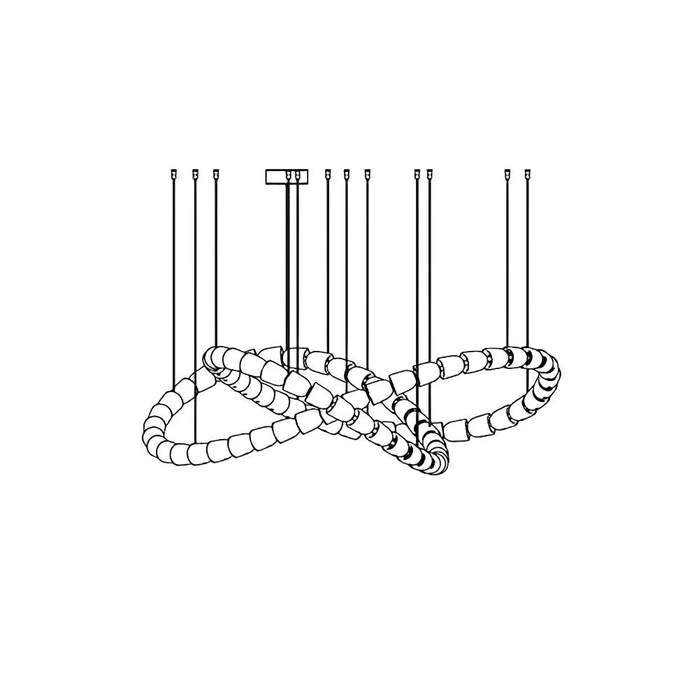 Gabriel Chrome Crystal Chandelier - Image 42