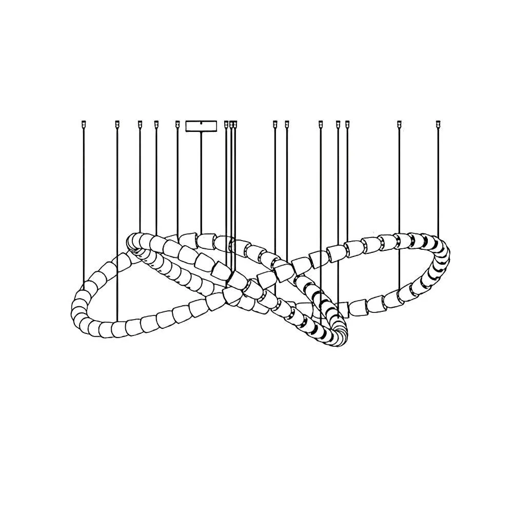Gabriel Chrome Crystal Chandelier - Image 43