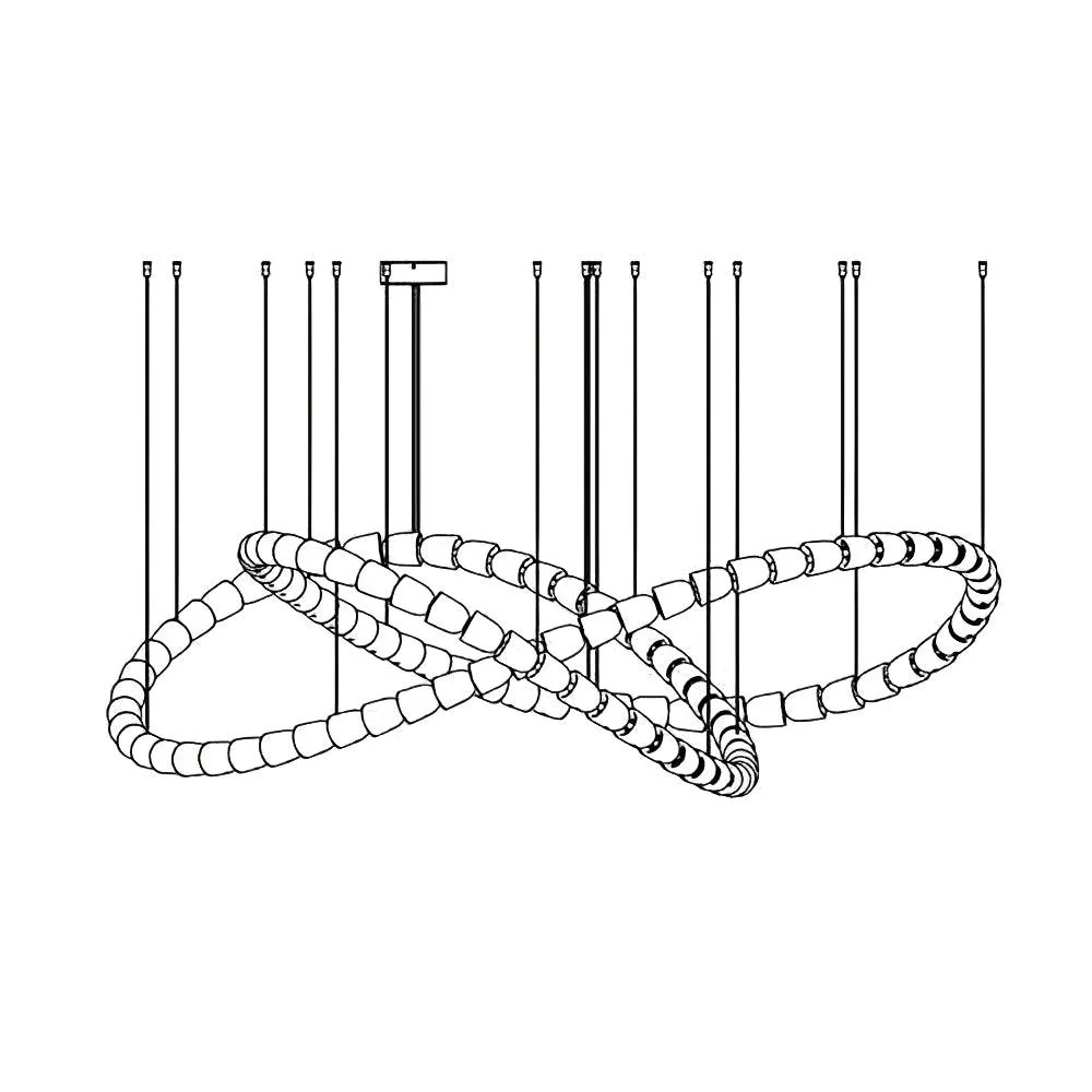Gabriel Chrome Crystal Chandelier - Image 44
