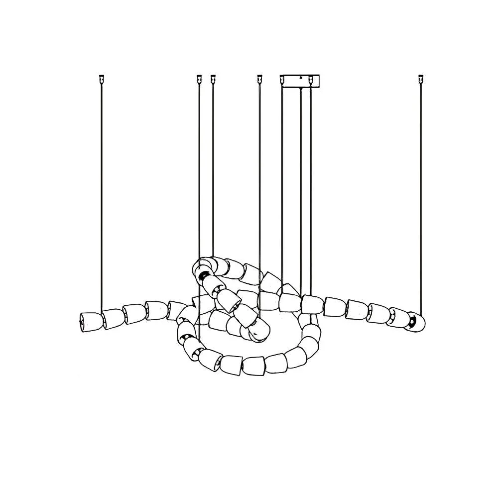 Gabriel Chrome Crystal Chandelier - Image 50