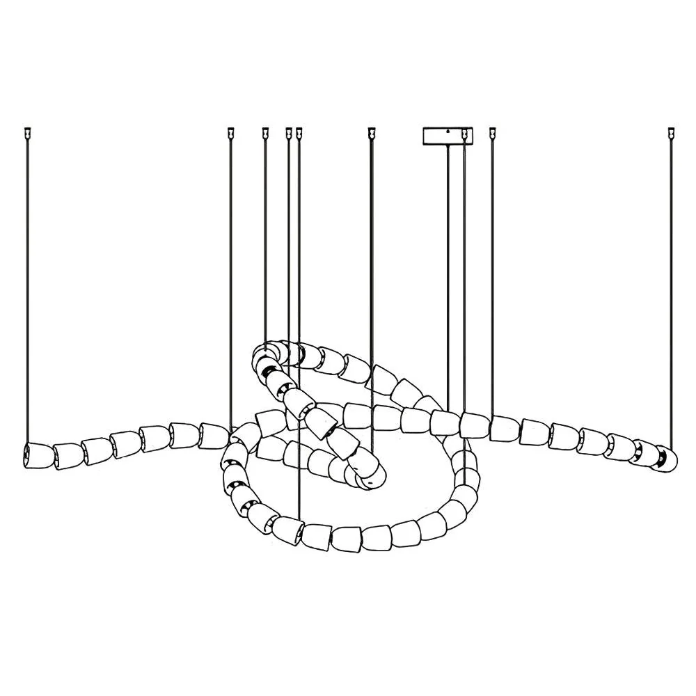 Gabriel Chrome Crystal Chandelier - Image 52