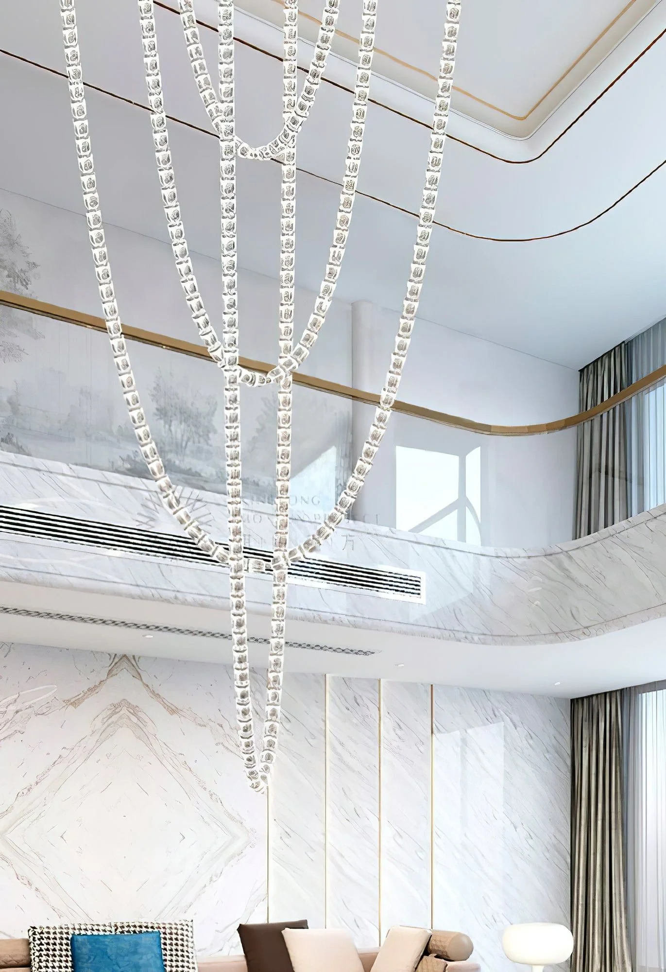 Gabriel Chrome Crystal Chandelier - Image 67