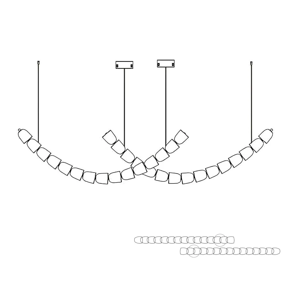 Gabriel Chrome Crystal Chandelier - Image 75