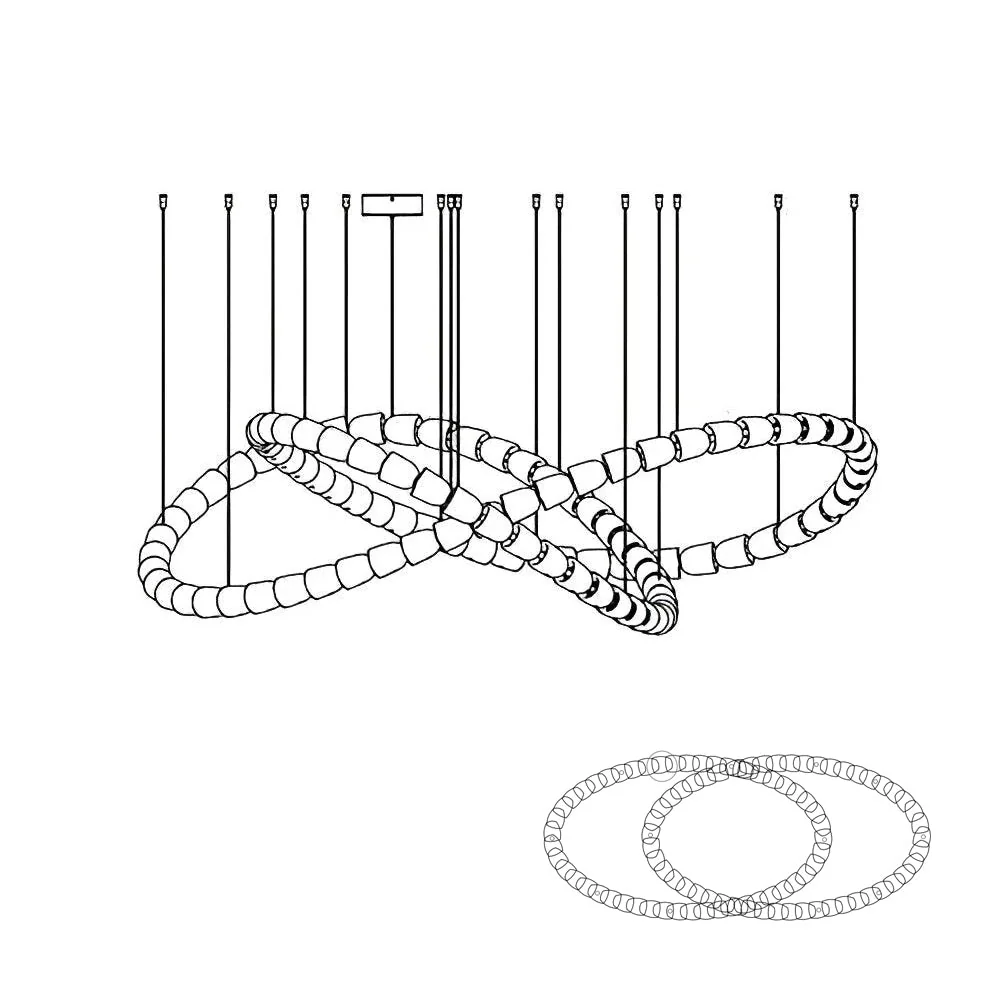 Gabriel Chrome Crystal Chandelier - Image 77