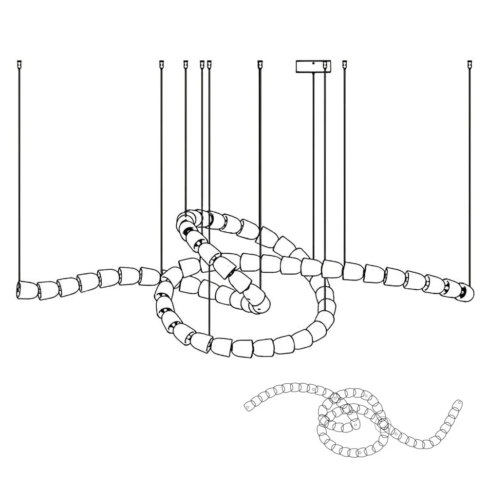 Gabriel Chrome Crystal Chandelier - Image 79