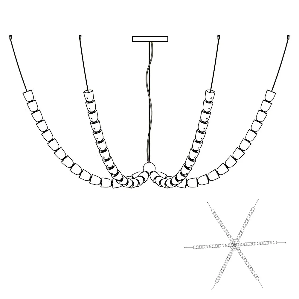 Gabriel Chrome Crystal Chandelier - Image 85