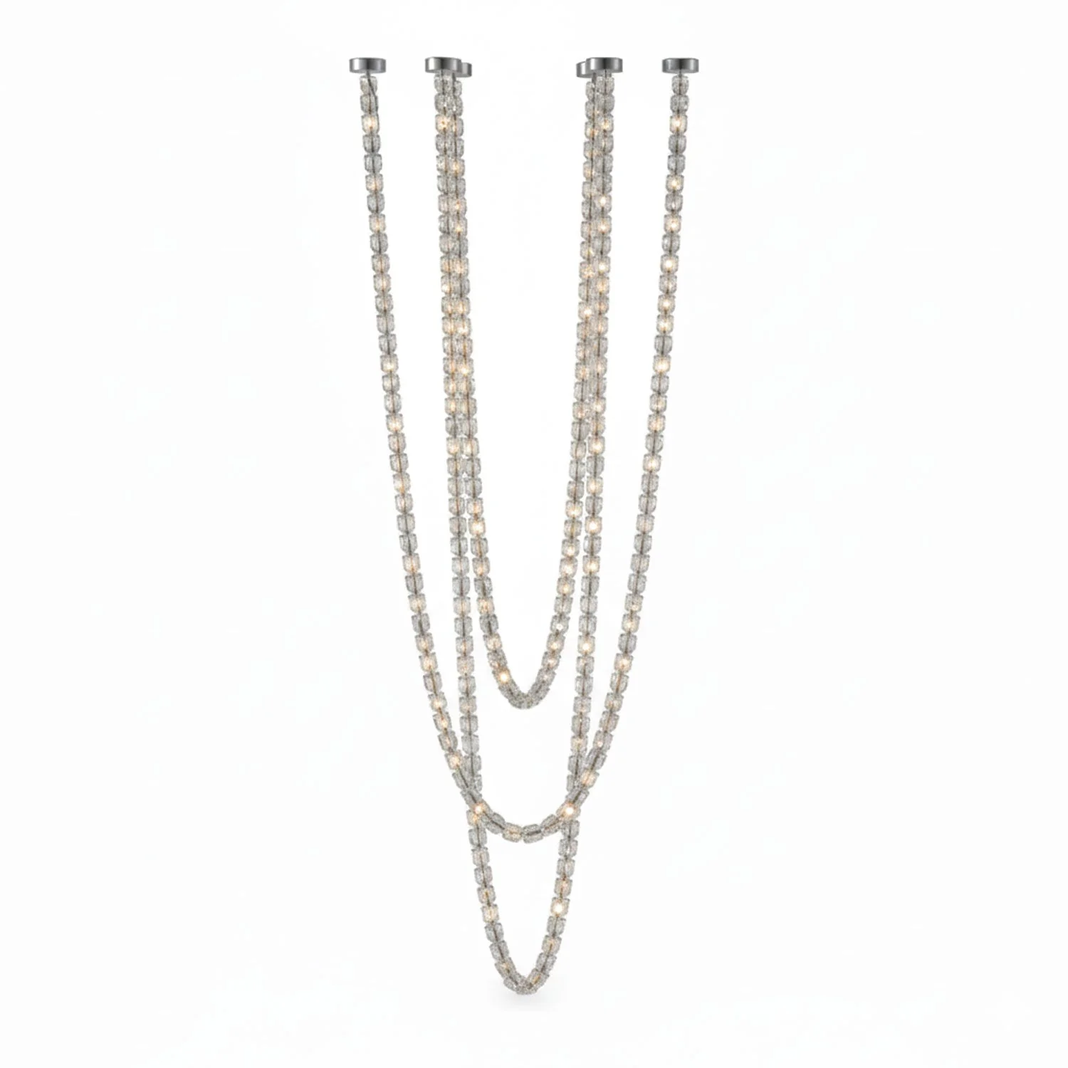Gabriel Chrome Crystal Chandelier - Image 90