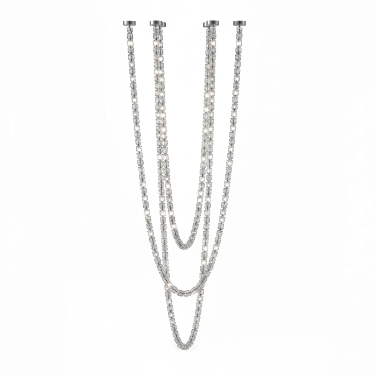Gabriel Chrome Crystal Chandelier - Image 91