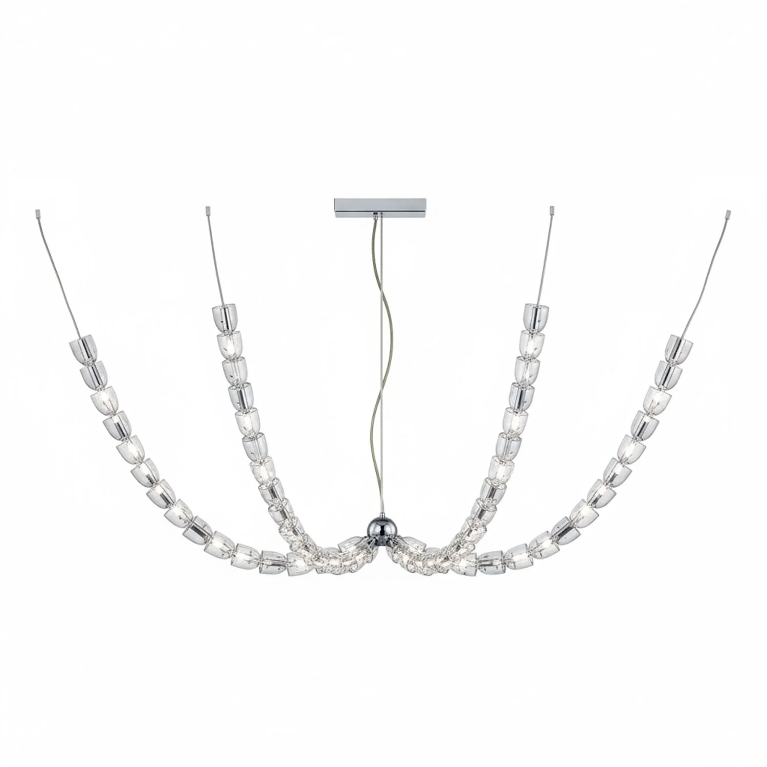 Gabriel Chrome Crystal Chandelier - Image 96