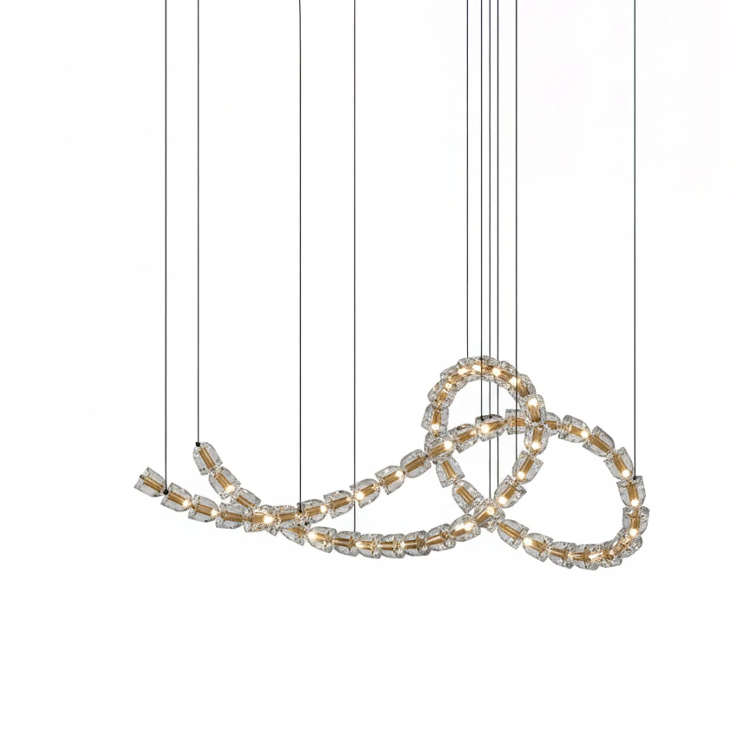 Gabriel Gold Crystal Chandelier - Image 116