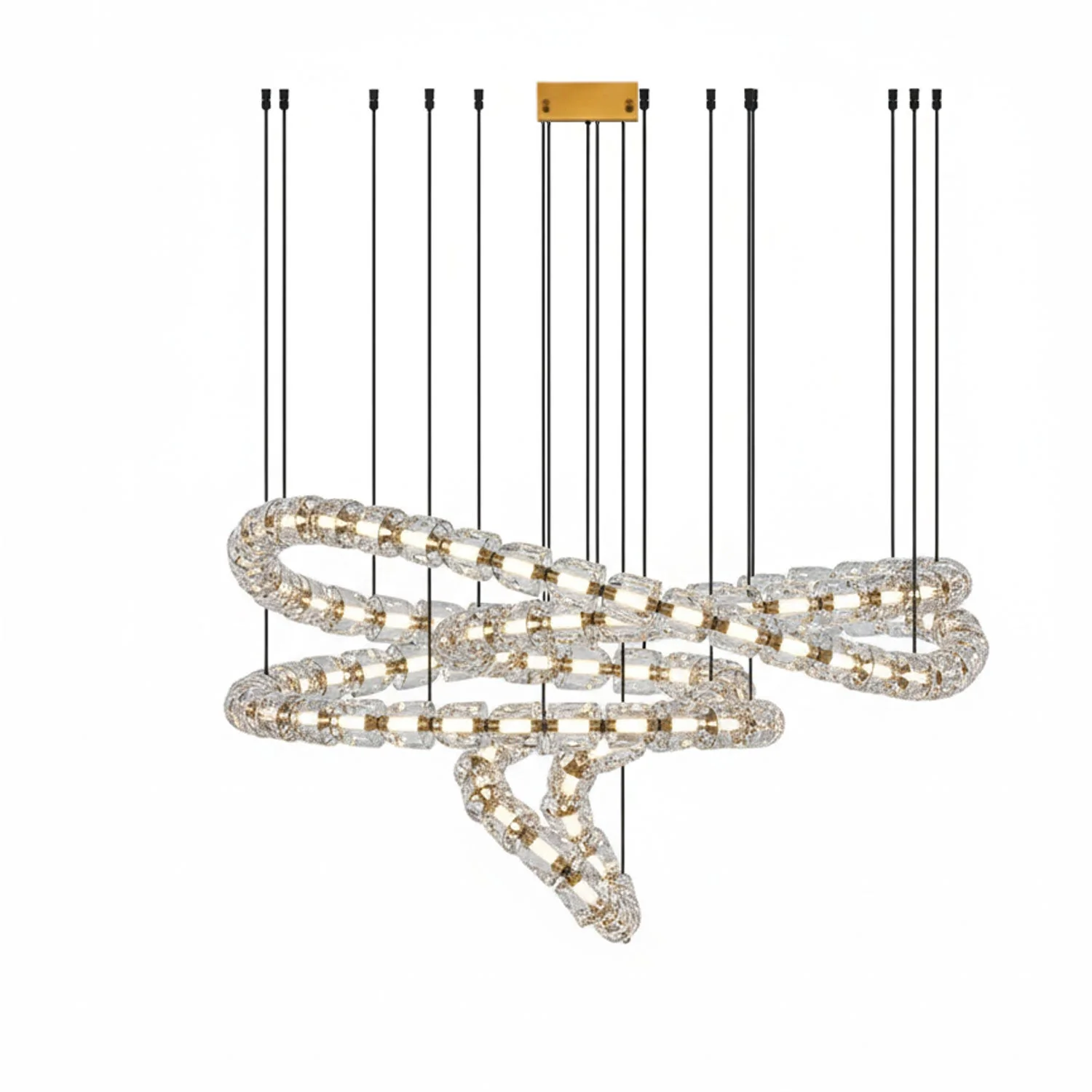 Gabriel Gold Crystal Chandelier - Image 121