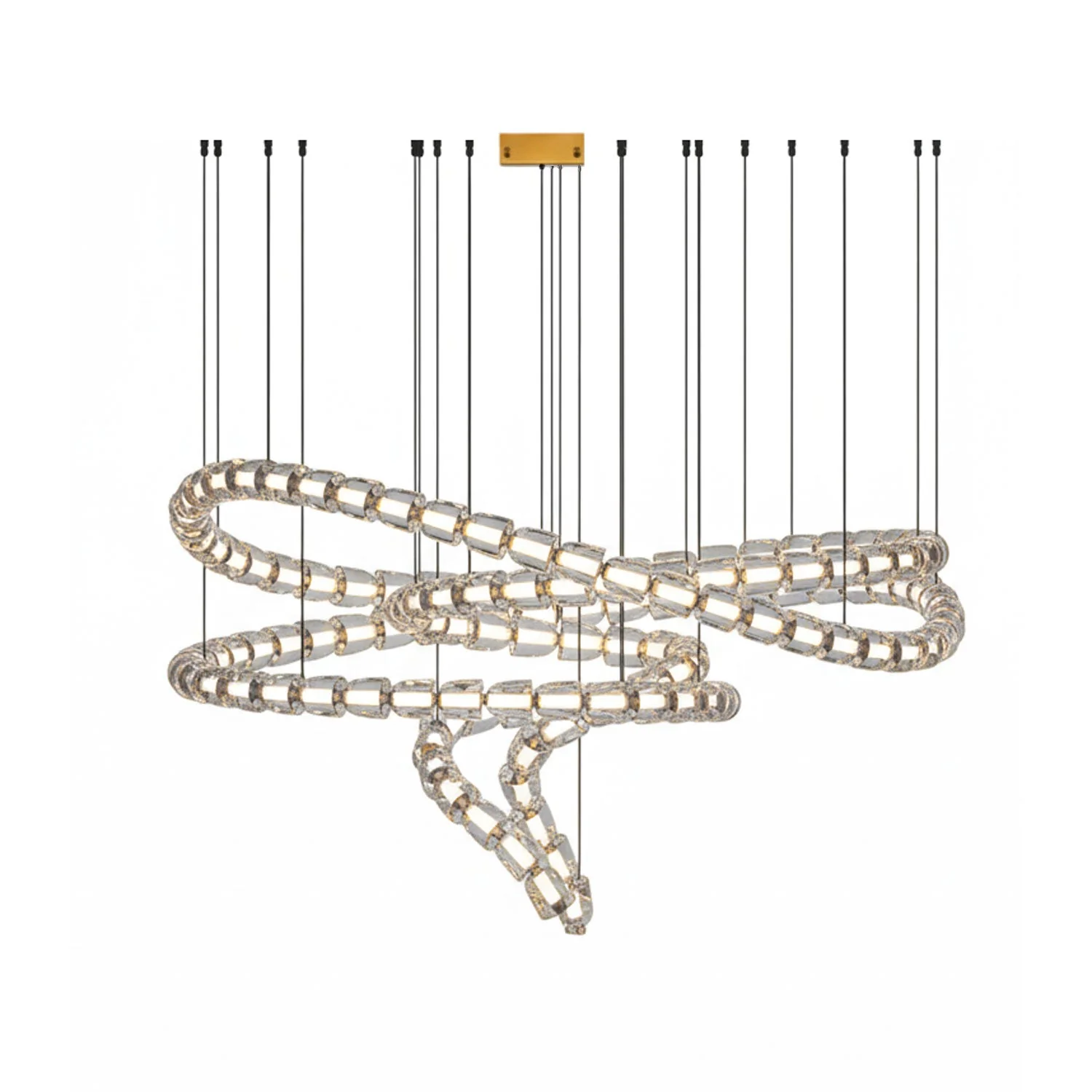 Gabriel Gold Crystal Chandelier - Image 122